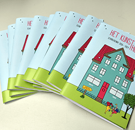 Brochures in alle formaten en in kleine of grote oplages