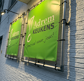 Banners en spandoeken bedrukken
