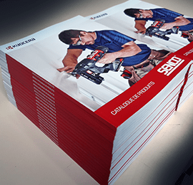 Brochures met luxe afwerking voor catalogi, prijslijsten, magazines en boeken