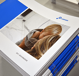 Geniete brochures drukken en maken