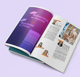 Brochures drukken en maken met strak en stijlvol design
