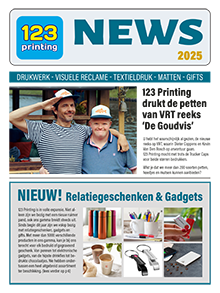 Het laatste nieuws voor 2025 van drukwerk, visuele reclame, textieldruk, bedrukte matten tot en met gadgets.