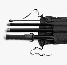 Stevige beachvlag mast met accessoires voor binnen- en buitengebruik